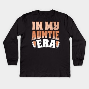 In My Auntie Era Kids Long Sleeve T-Shirt